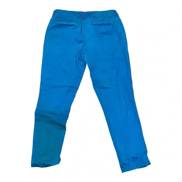 Old Navy The Boyfriend Chino Dress Cropped Pants Sz 4 Regular - Picture 4 of 6